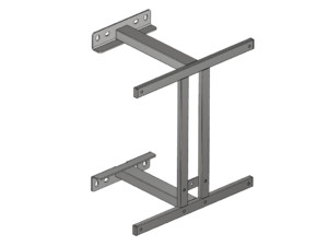 Fixed backboard support structure 400 mm
