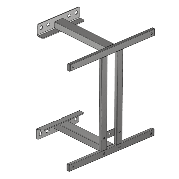 Fixed backboard support structure 400 mm
