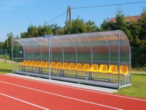 Football team shelter for 3-13 persons