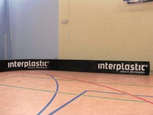 Floorball rink 30x15 m black (set)