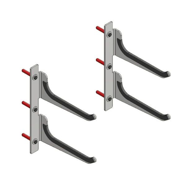 Pair of hangers for 4 posts