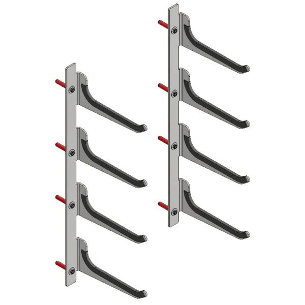 Pair of hangers for 8 posts