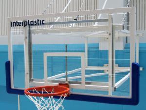 180x105 cm Acrylic backboard on a support frame (indoor)