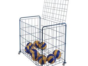 Storage trolley for balls and other sports equipment