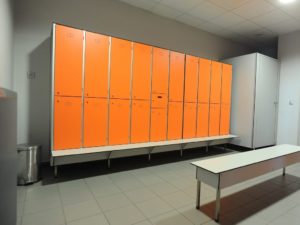 High quality lockers made of HPL