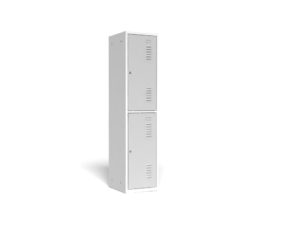 2-compartment locker, 1-column, width 415 mm
