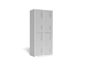 4-compartment locker, 2-column, width 800 mm