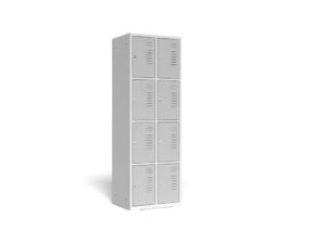 8-compartment locker, 2-column, width 600 mm
