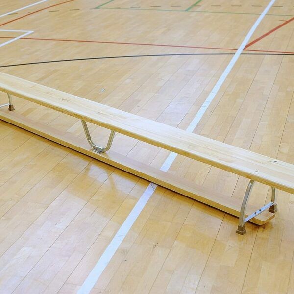 Gym bench 4.0 m, steel legs.