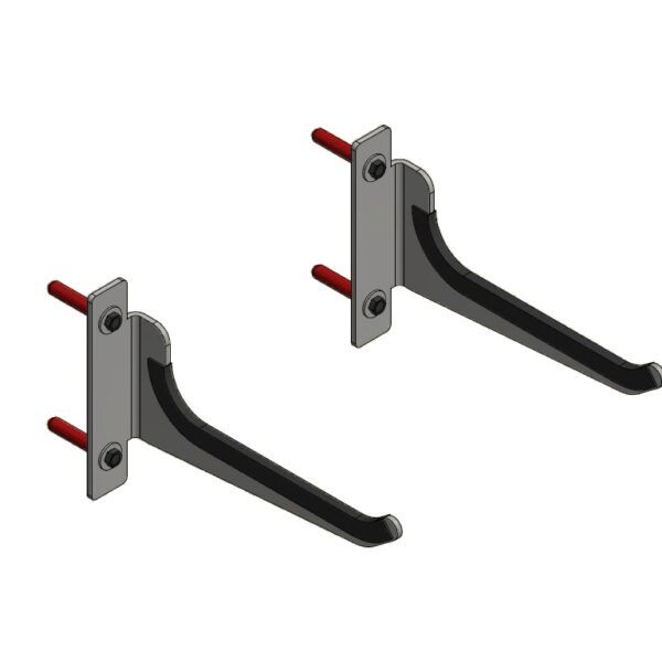Pair of hangers for 2 posts